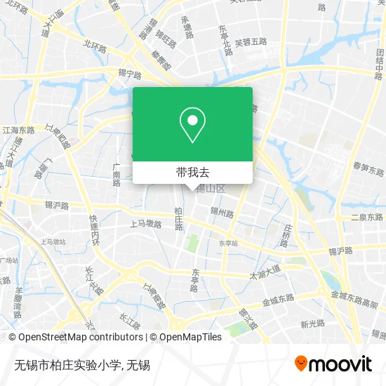 无锡市柏庄实验小学地图