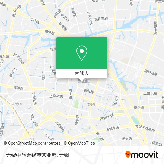 无锡中旅金锡苑营业部地图