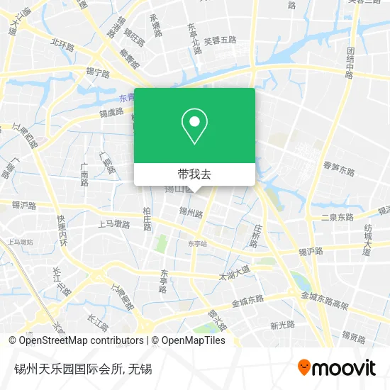 锡州天乐园国际会所地图