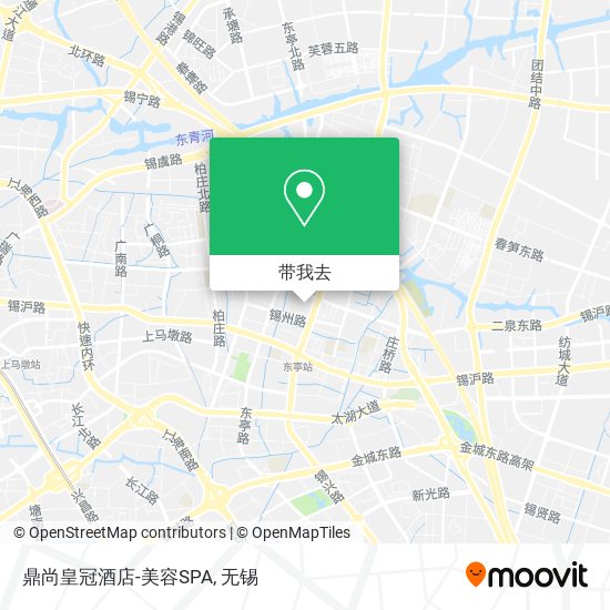 鼎尚皇冠酒店-美容SPA地图