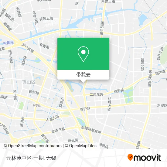 云林苑中区-一期地图