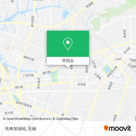 先锋加油站地图