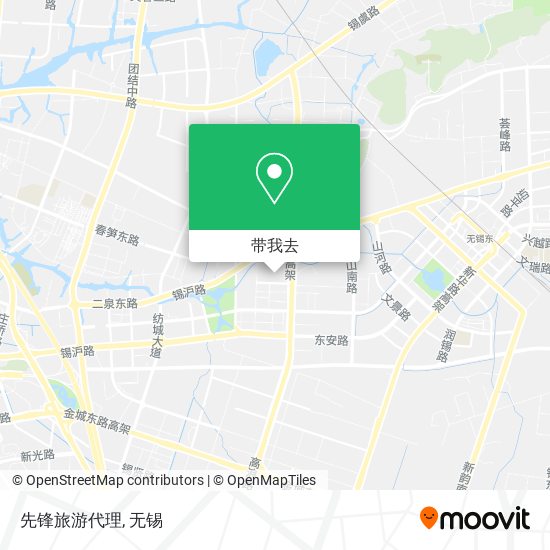 先锋旅游代理地图