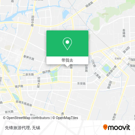 先锋旅游代理地图