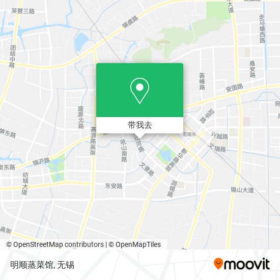 明顺蒸菜馆地图