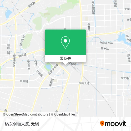 锡东创融大厦地图