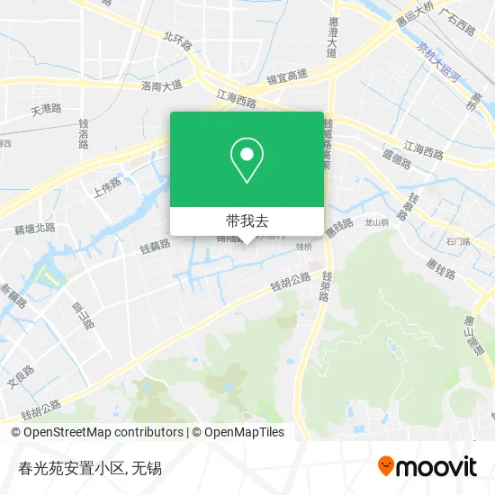春光苑安置小区地图