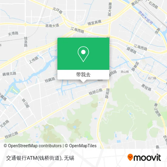 交通银行ATM(钱桥街道)地图