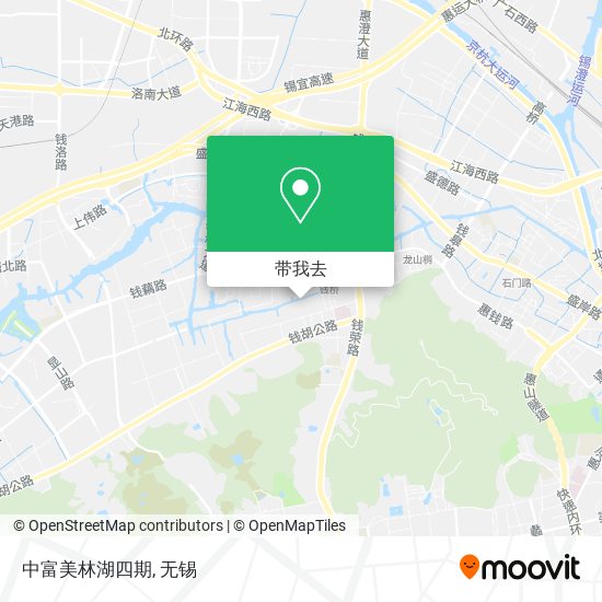 中富美林湖四期地图