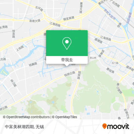 中富美林湖四期地图