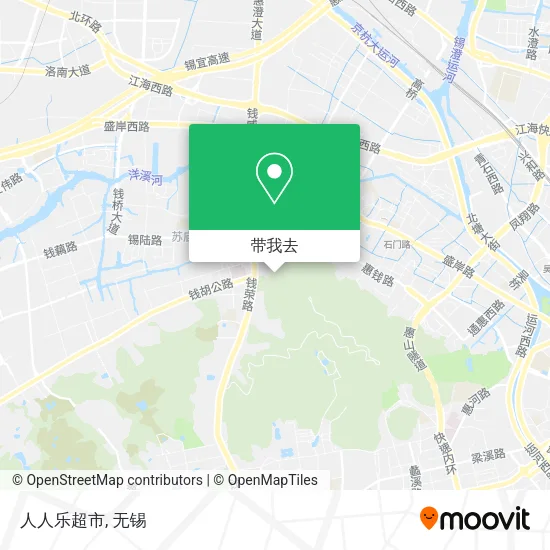 人人乐超市地图