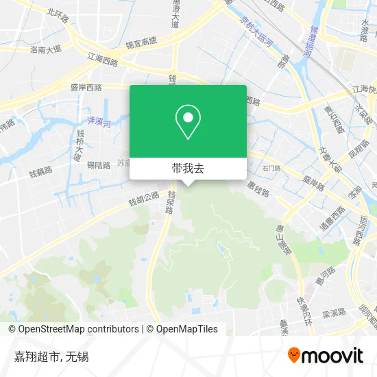 嘉翔超市地图