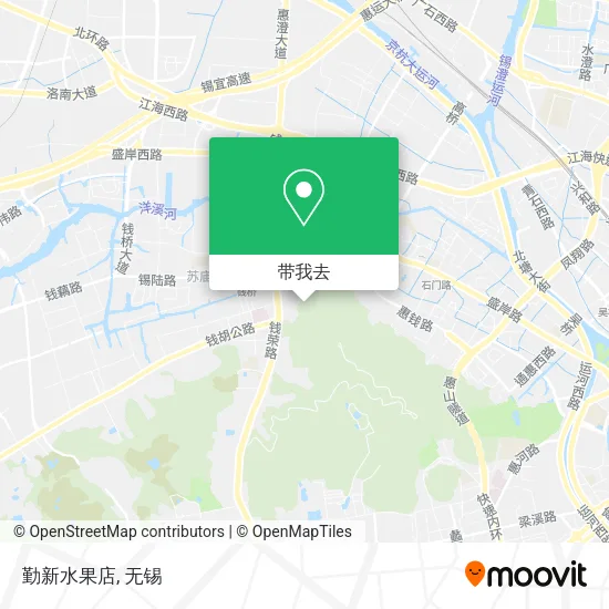勤新水果店地图