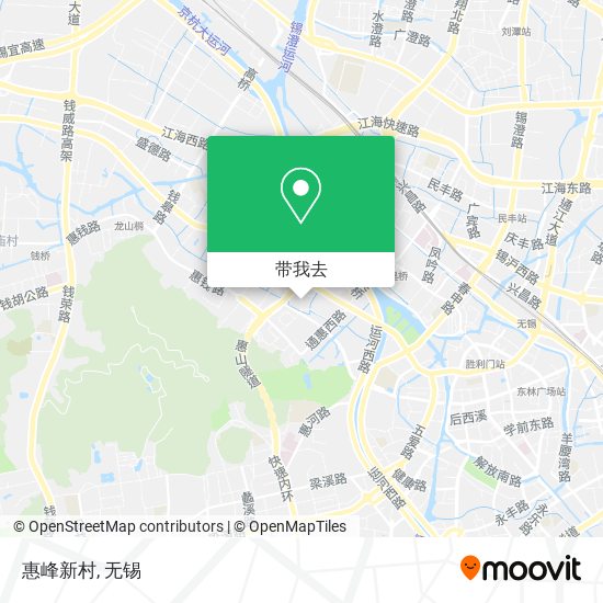 惠峰新村地图