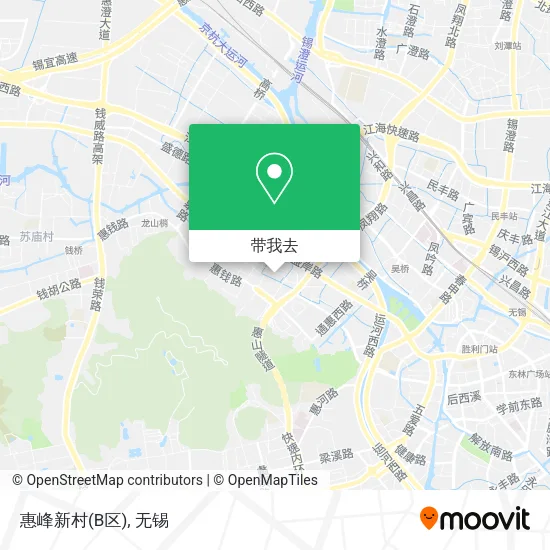 惠峰新村(B区)地图