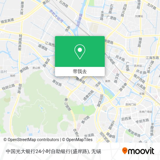 中国光大银行24小时自助银行(盛岸路)地图