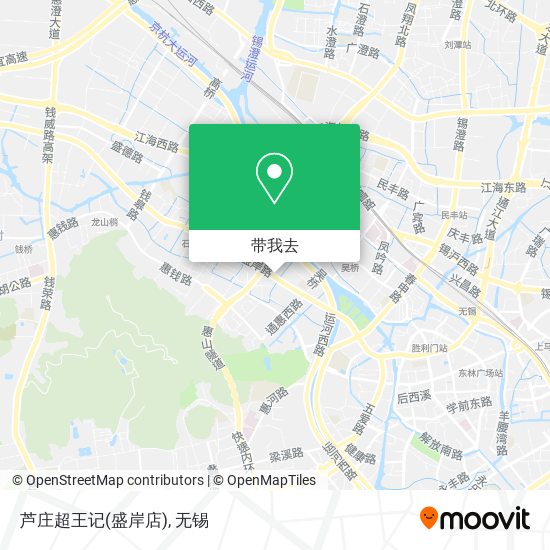 芦庄超王记(盛岸店)地图