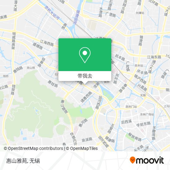 惠山雅苑地图