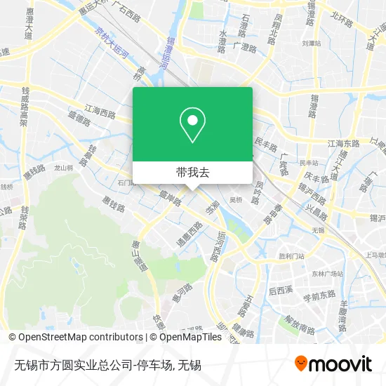 无锡市方圆实业总公司-停车场地图
