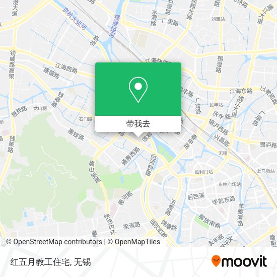 红五月教工住宅地图