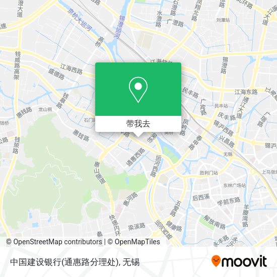 中国建设银行(通惠路分理处)地图