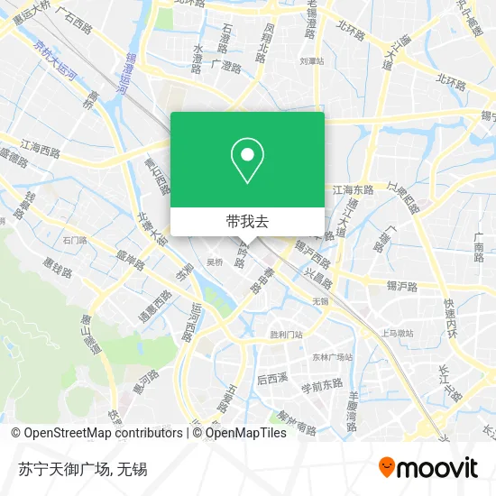 苏宁天御广场地图