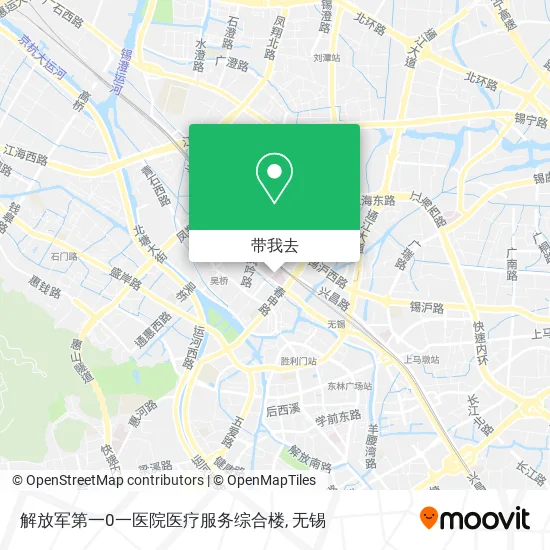解放军第一0一医院医疗服务综合楼地图