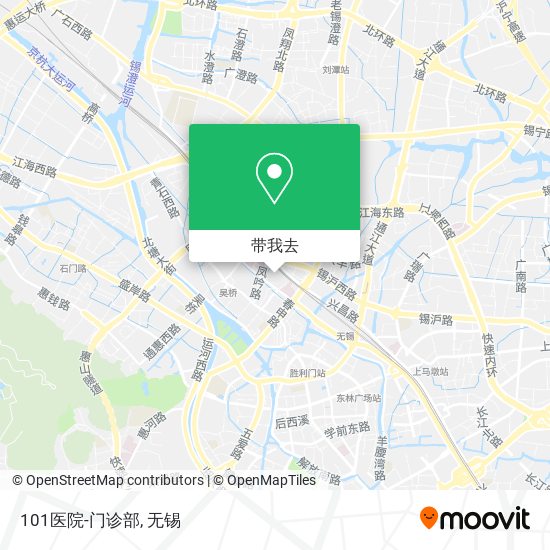 101医院-门诊部地图