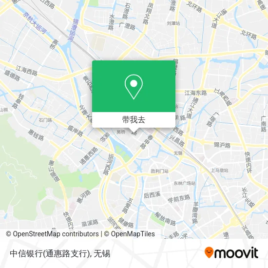 中信银行(通惠路支行)地图
