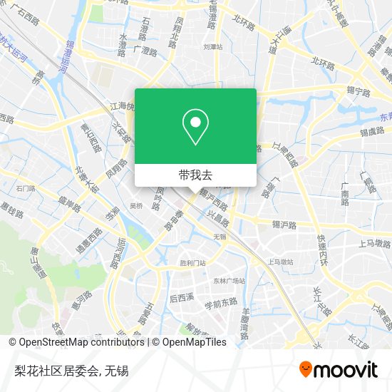 梨花社区居委会地图