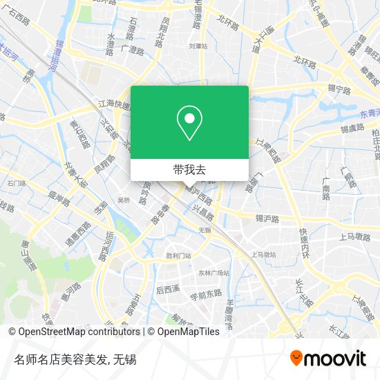 名师名店美容美发地图