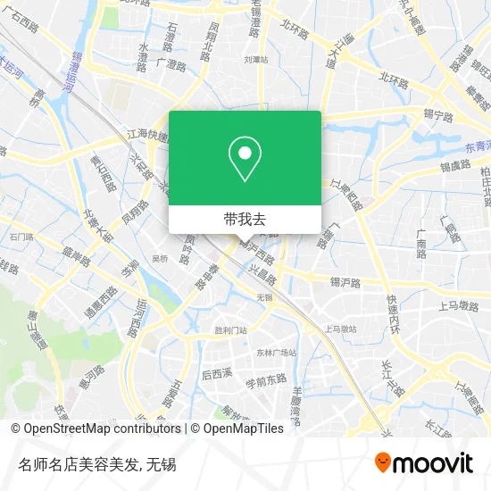 名师名店美容美发地图