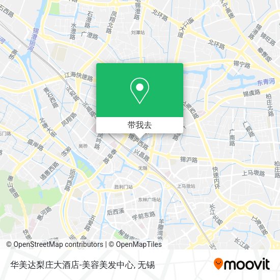 华美达梨庄大酒店-美容美发中心地图