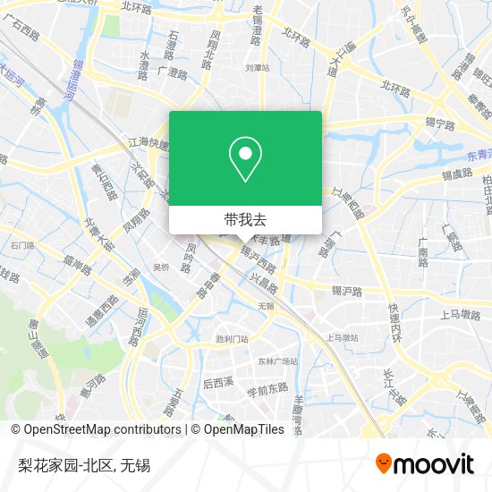 梨花家园-北区地图