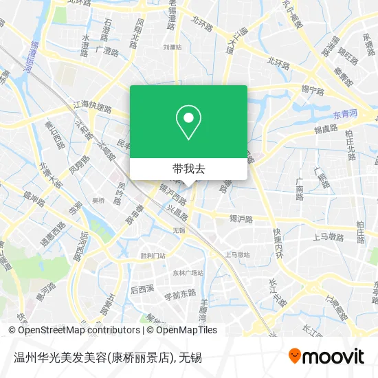 温州华光美发美容(康桥丽景店)地图