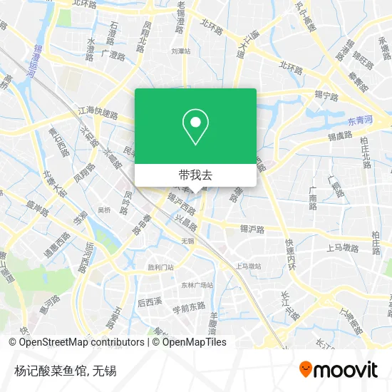 杨记酸菜鱼馆地图