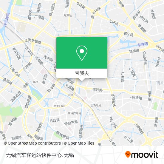 无锡汽车客运站快件中心地图