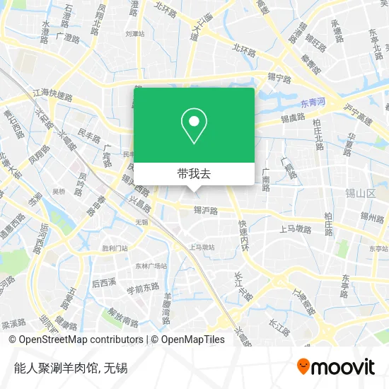 能人聚涮羊肉馆地图