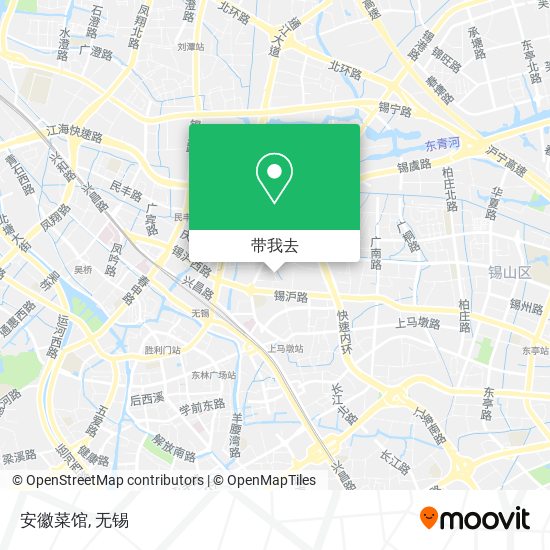 安徽菜馆地图