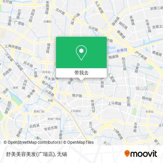 舒美美容美发(广瑞店)地图