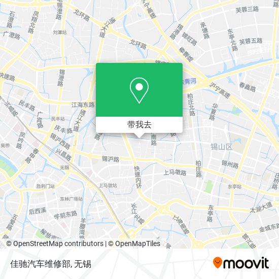 佳驰汽车维修部地图