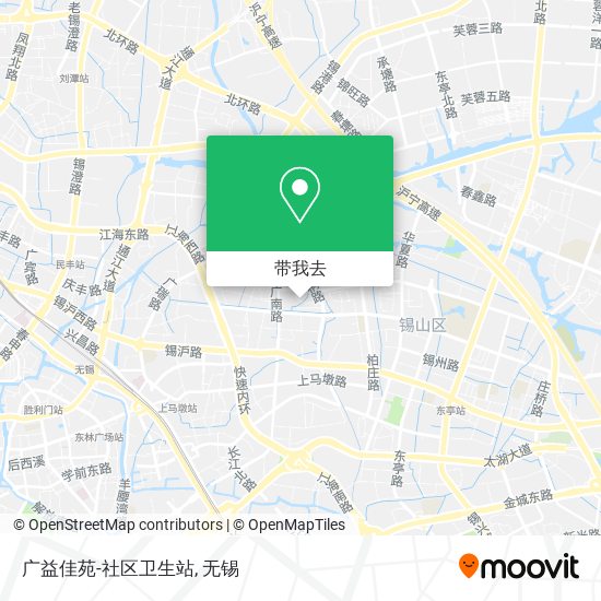 广益佳苑-社区卫生站地图
