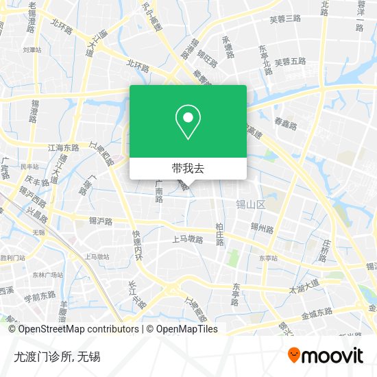 尤渡门诊所地图