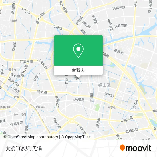 尤渡门诊所地图
