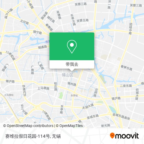 赛维拉假日花园-114号地图