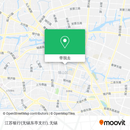 江苏银行(无锡东亭支行)地图
