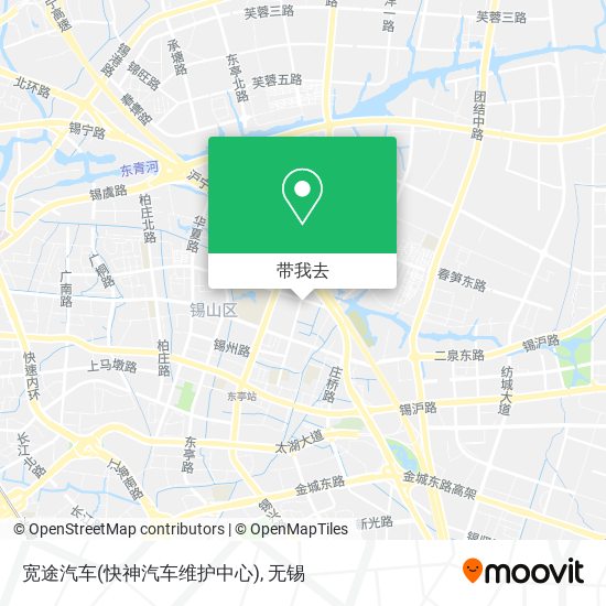 宽途汽车(快神汽车维护中心)地图