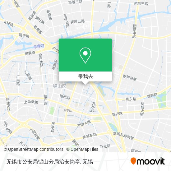 无锡市公安局锡山分局治安岗亭地图
