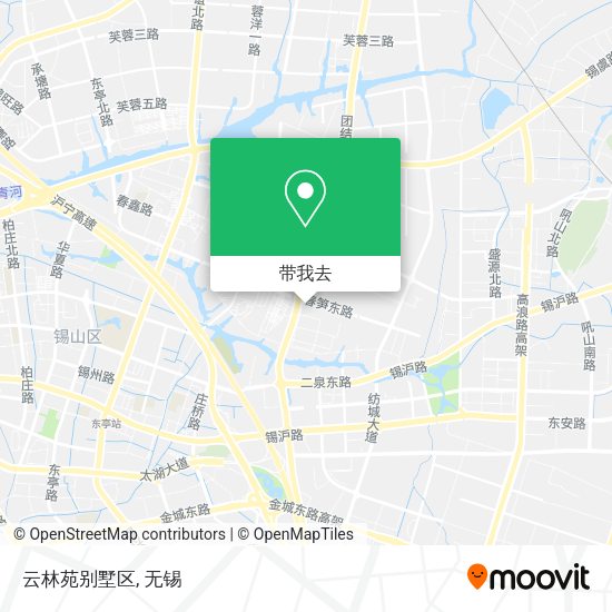 云林苑别墅区地图