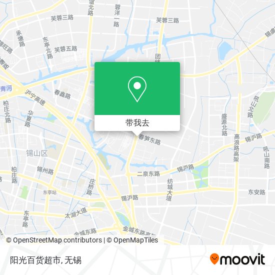 阳光百货超市地图
